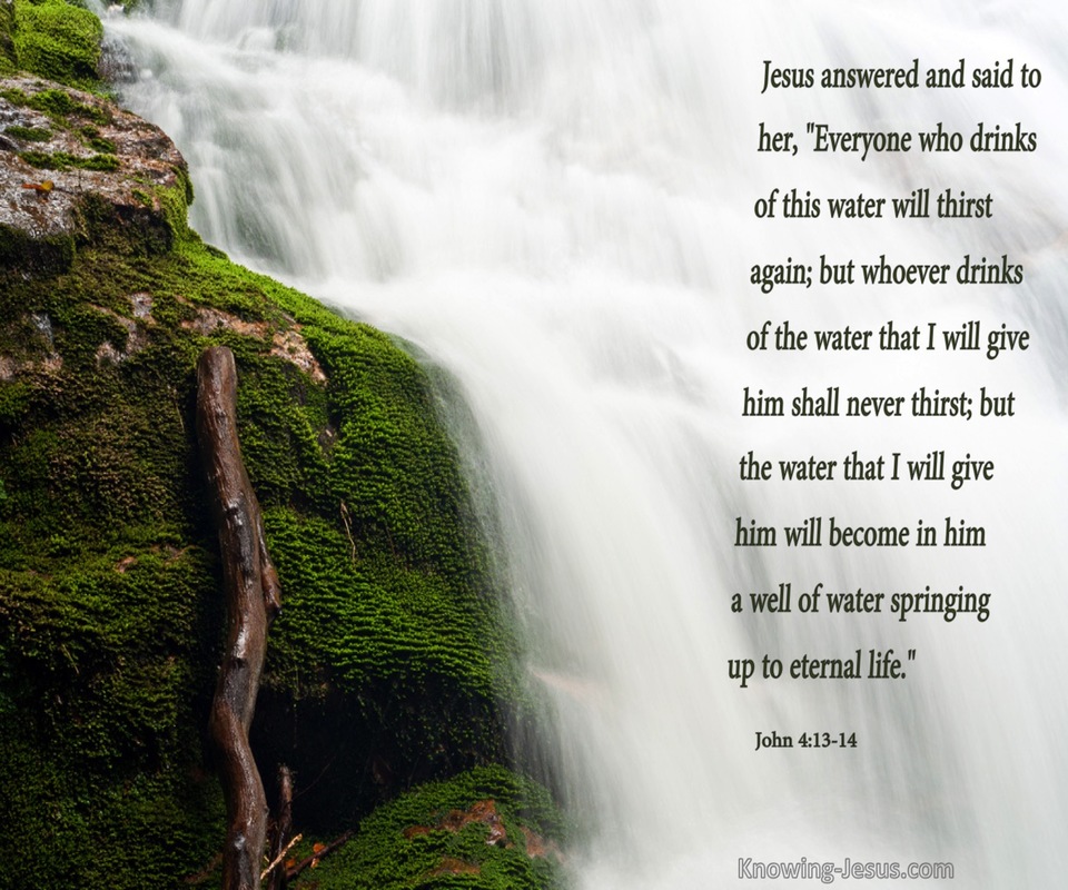 John 4:13 The World's Water (devotional)01:18 (white)